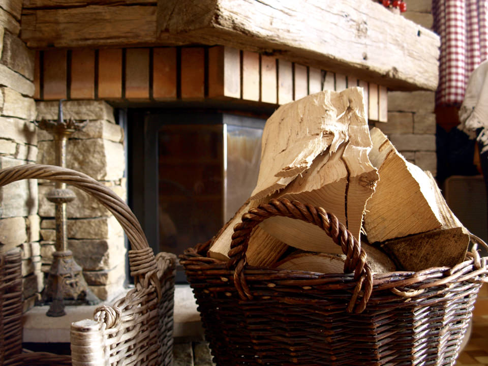 Light a fire at the end of a day's skiing for the true chalet experience